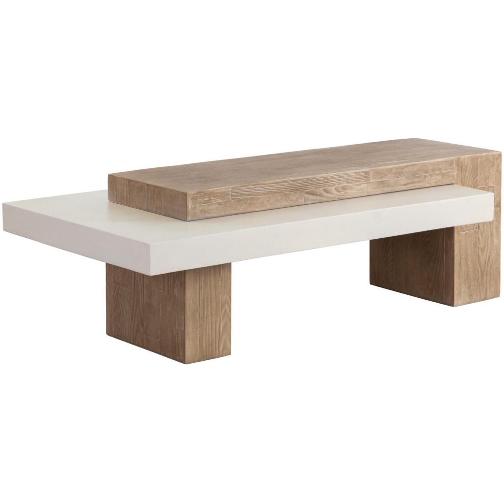 Herriot Coffee Table - Light Brown / Summer Sand - Image 2