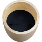 Aster Planter - Tall - Travertine Look 111373 111373 DIANTHA PLANTER TALL TRAVERTINE LOOK 1