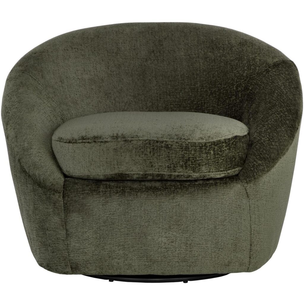 Bliss Swivel Lounge Chair - Bergen Olive - Image 2