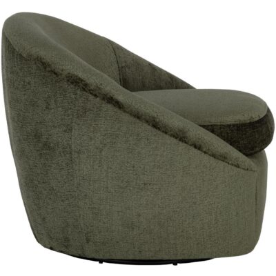 Bliss Swivel Lounge Chair - Bergen Olive 111410 111410 BLISS SWIVEL LOUNGE CHAIR BERGEN OLIVE 2