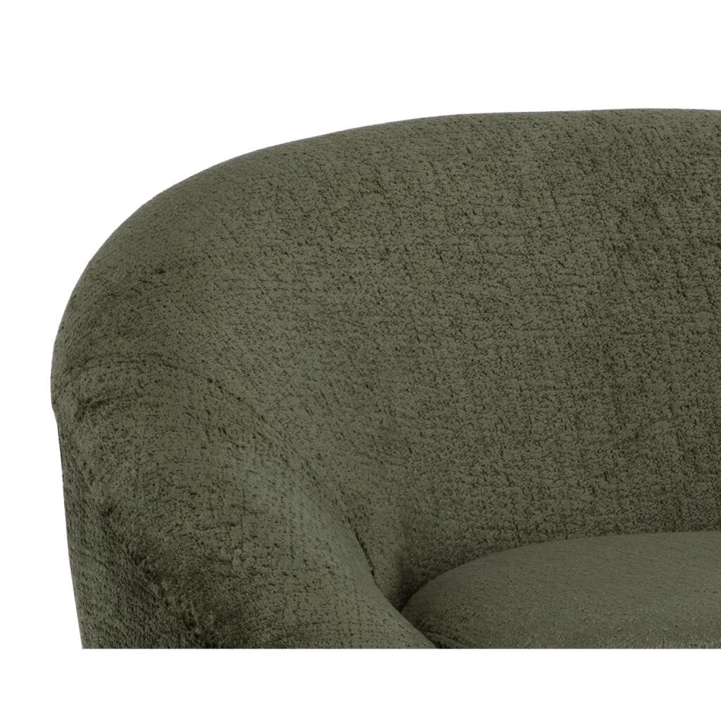 Bliss Swivel Lounge Chair - Bergen Olive - Image 7