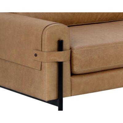 Camus Sofa - Ludlow Sesame Leather 111424 111424 CAMUS SOFA LUDLOW SESAME LEATHER 6