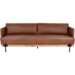 Saul Sofa - Shalimar Tobacco Leather 8 Saul Sofa - Shalimar Tobacco Leather 111425 111425 SAUL SOFA SHALIMAR TOBACCO LEATHER 1