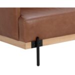 Saul Sofa - Shalimar Tobacco Leather 11 Saul Sofa - Shalimar Tobacco Leather 111425 111425 SAUL SOFA SHALIMAR TOBACCO LEATHER 6