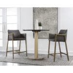 Bernadette Counter Stool - Kendall Grey 12 Bernadette Counter Stool - Kendall Grey 111432 111432 BERNADETTE COUNTER STOOL KENDALL GREY 5