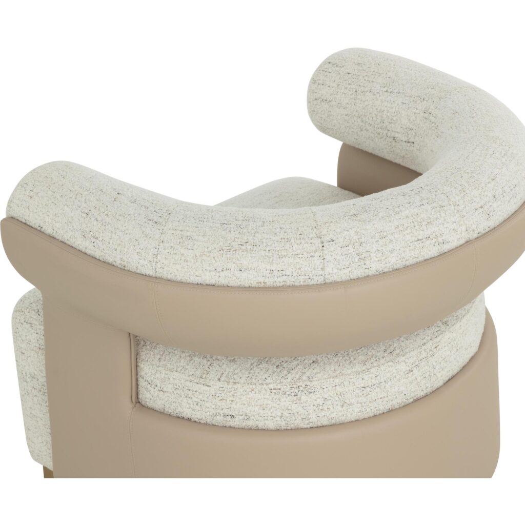 Olida Swivel Lounge Chair - Hailey Moon / Napa Beige - Image 10