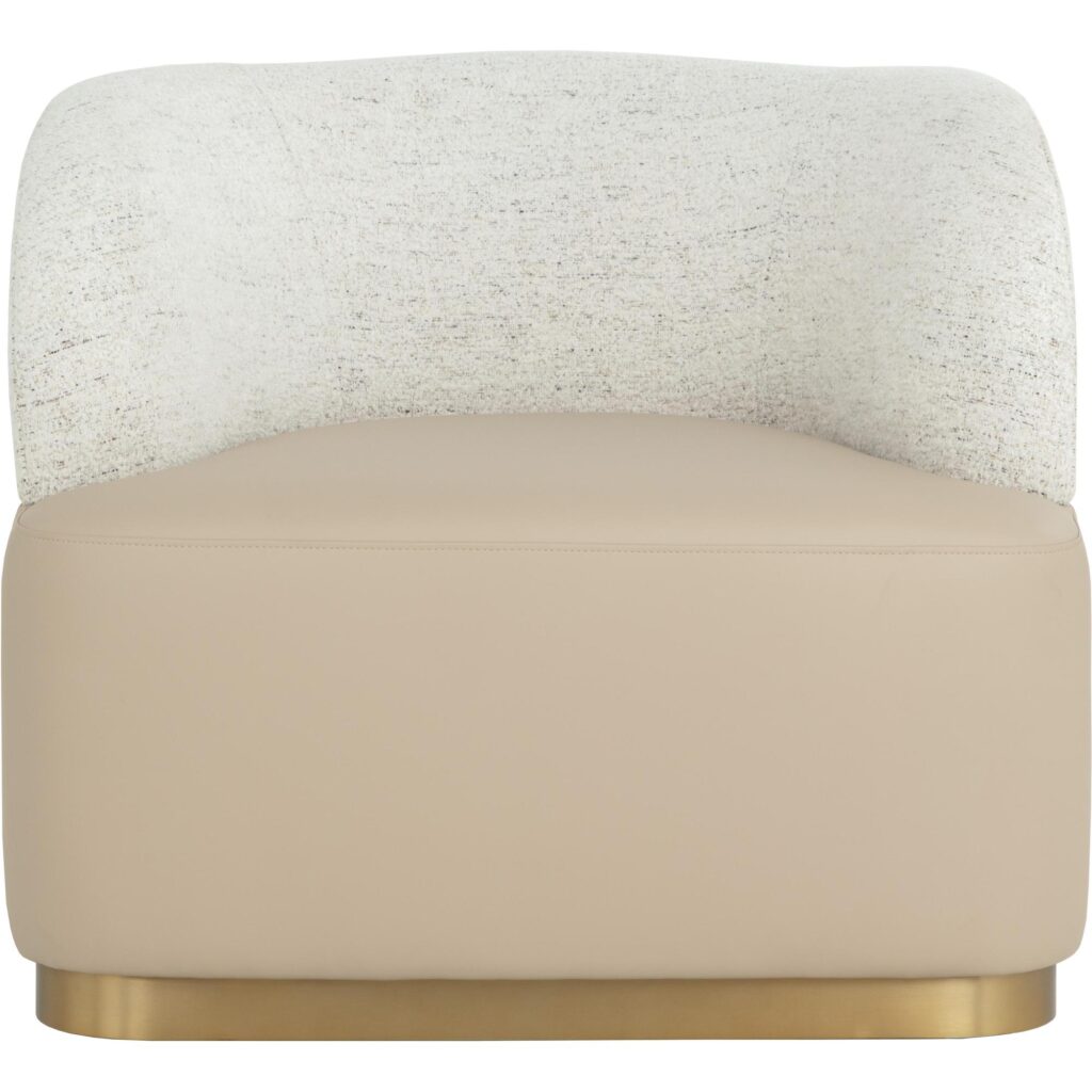 Brinda Swivel Lounge Chair - Napa Beige / Hailey Moon - Image 7