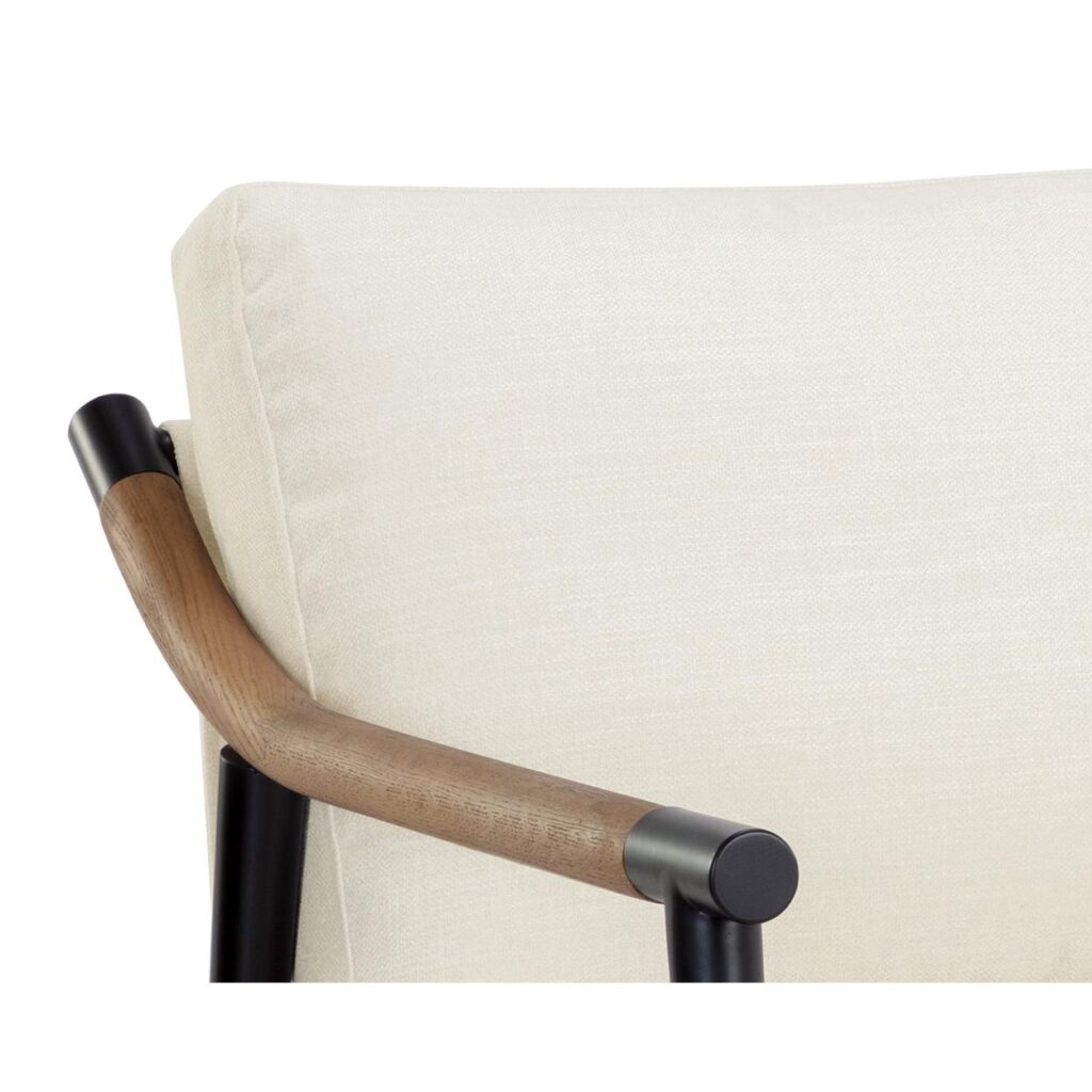 Meadow Armchair - Heather Ivory Tweed - Image 7