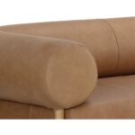 Bromley Sofa - Rustic Oak - Ludlow Sesame Leather 11 Bromley Sofa - Rustic Oak - Ludlow Sesame Leather - Image 4