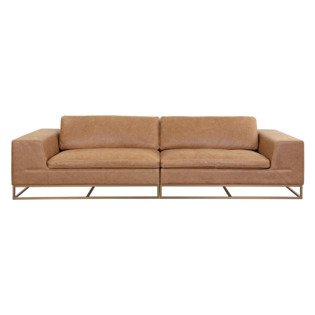 Ira Sofa - Camel Leather - Image 2