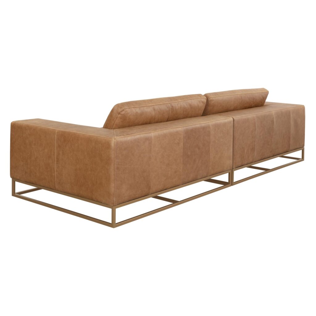 Ira Sofa - Camel Leather - Image 3