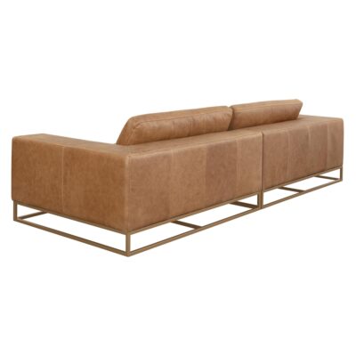 Ira Sofa - Camel Leather 111478 111478 IRA SOFA CAMEL LEATHER LAF 2