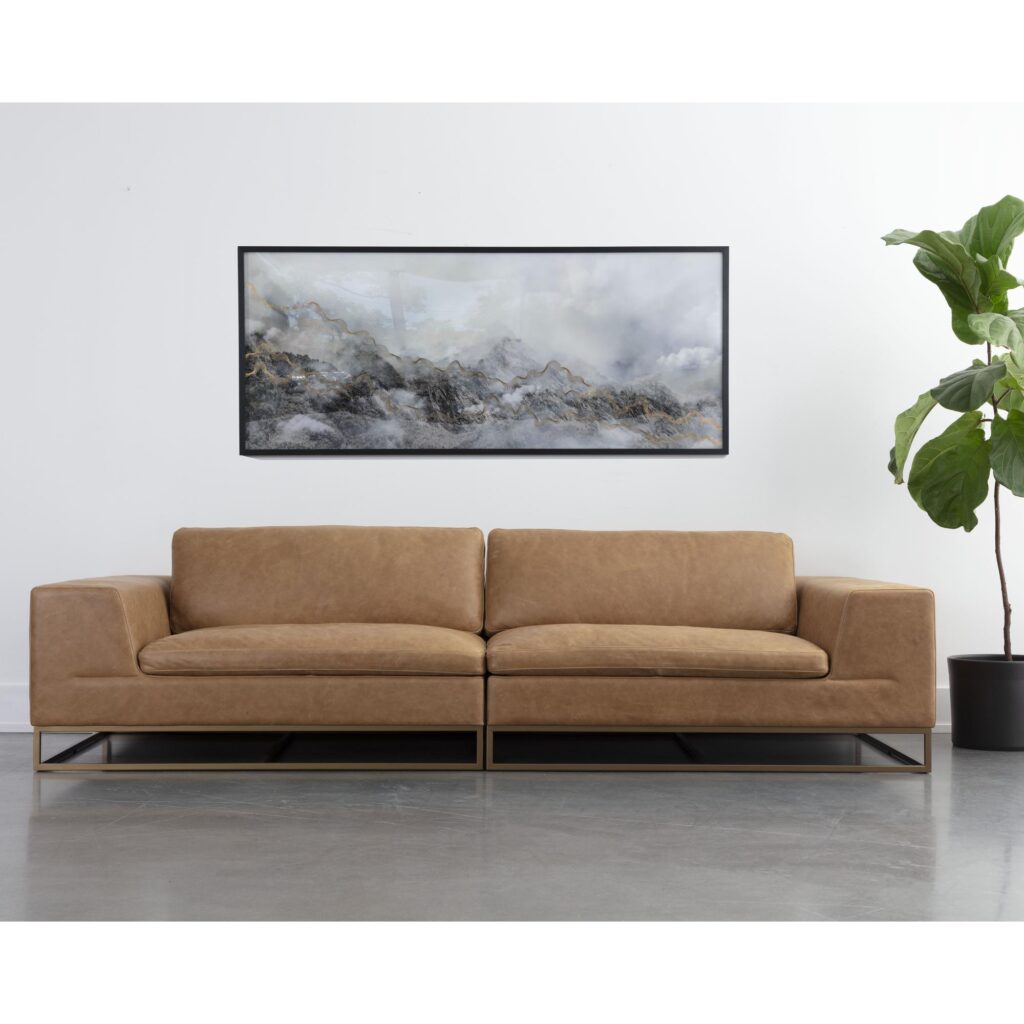 Ira Sofa - Camel Leather - Image 4