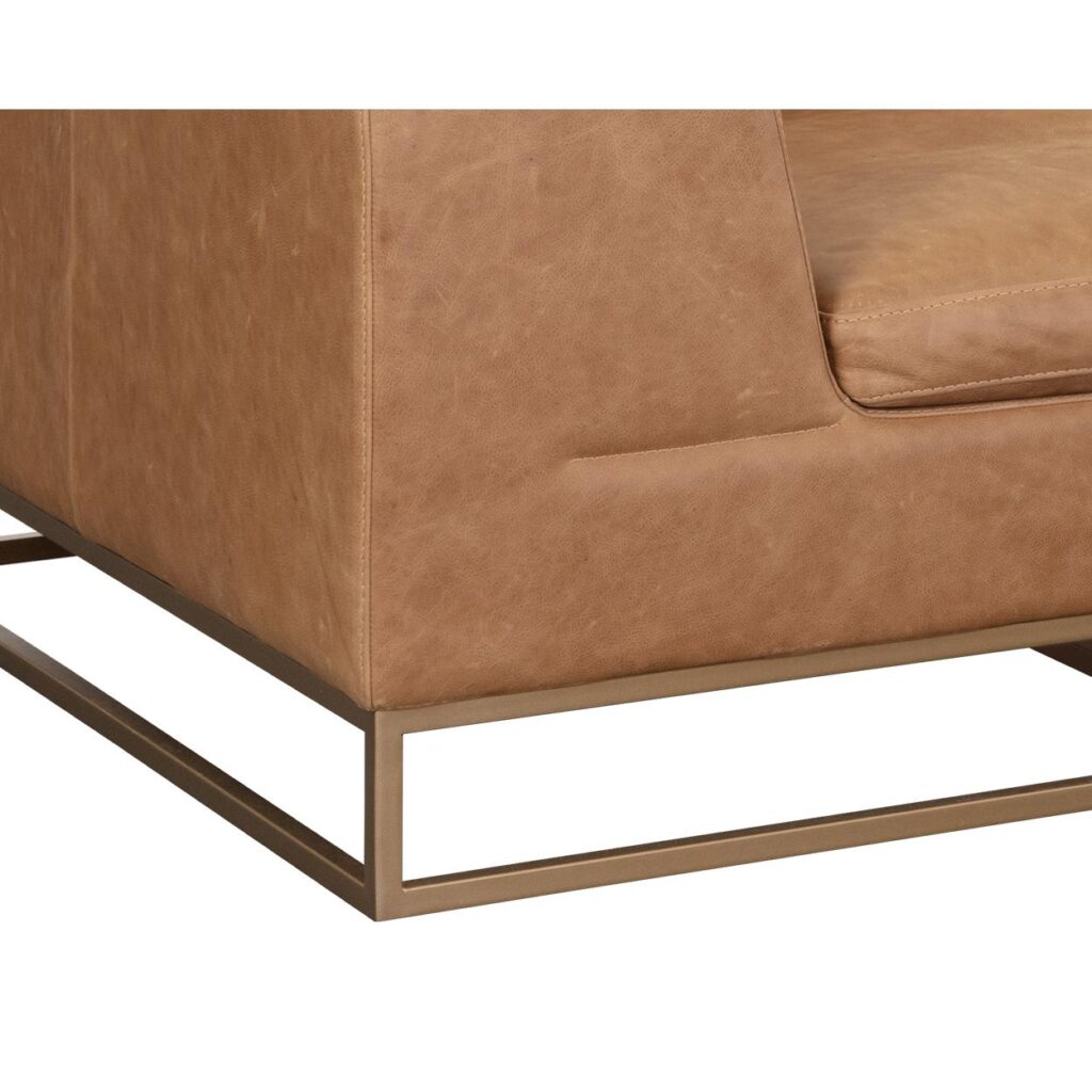 Ira Sofa - Camel Leather - Image 5