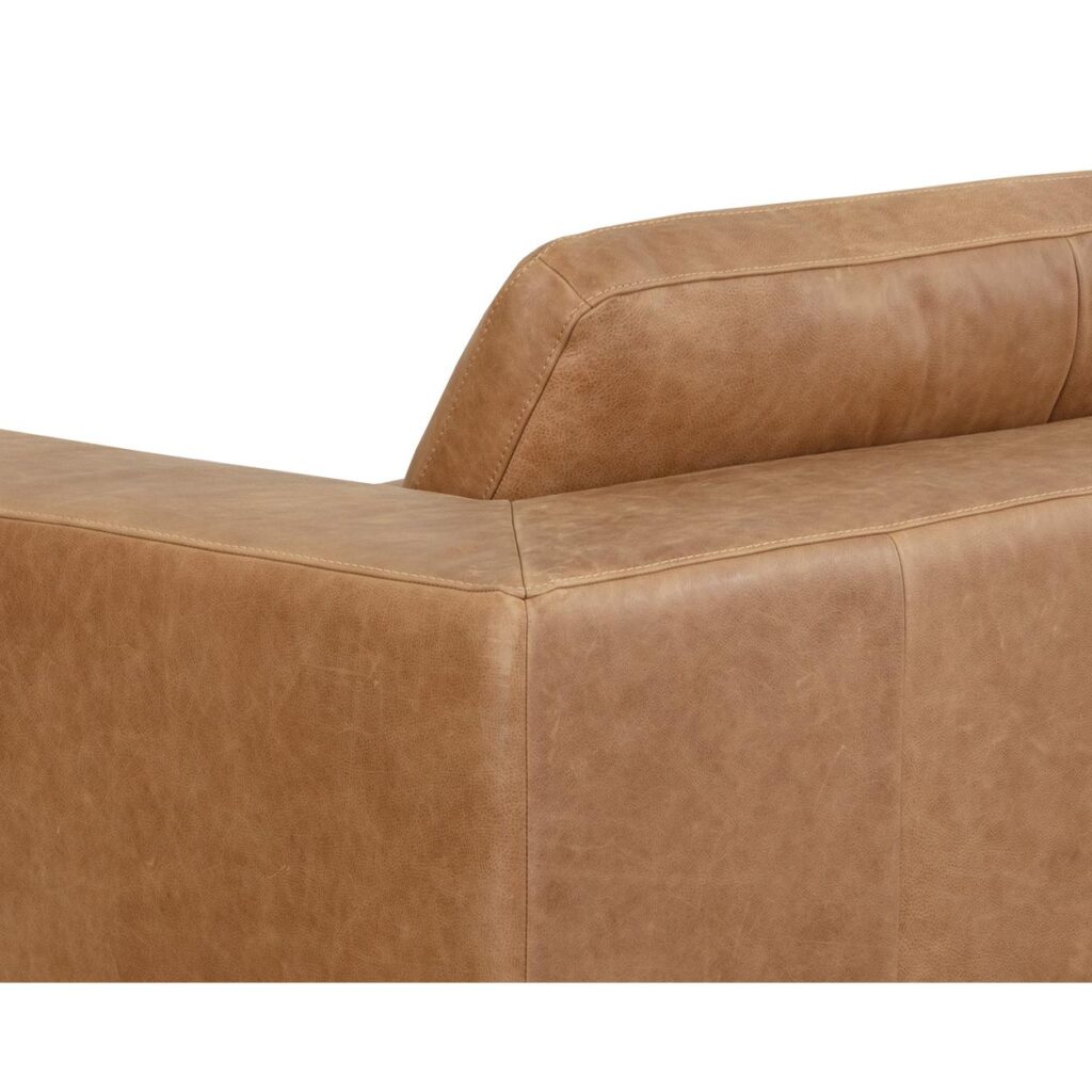 Ira Sofa - Camel Leather - Image 7