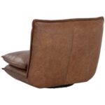 Colson Swivel Armless Chair - Cognac Leather 11 Colson Swivel Armless Chair - Cognac Leather 111479 111479 COLSON SWIVEL ARMLESS CHAIR COGNAC LEATHER 3