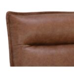 Colson Swivel Armless Chair - Cognac Leather 14 Colson Swivel Armless Chair - Cognac Leather 111479 111479 COLSON SWIVEL ARMLESS CHAIR COGNAC LEATHER 7