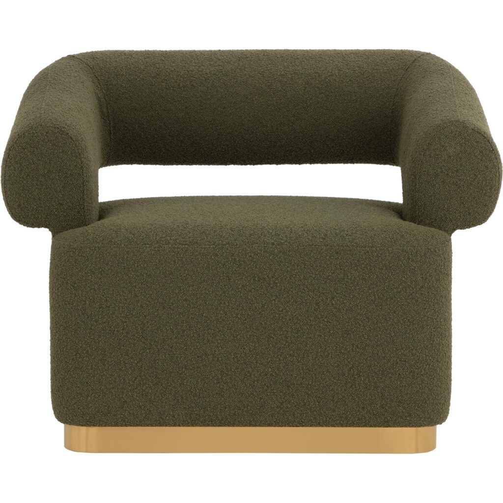 Aggie Swivel Lounge Chair - Copenhagen Olive - Image 8