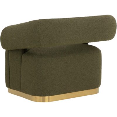 Aggie Swivel Lounge Chair - Copenhagen Olive 111482 111482 AGGIE SWIVEL LOUNGE CHAIR COPENHAGEN OLIVE 23