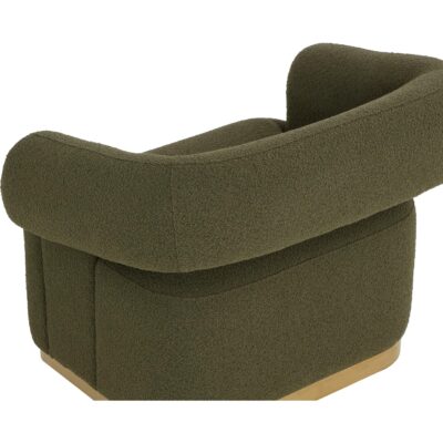 Aggie Swivel Lounge Chair - Copenhagen Olive 111482 111482 AGGIE SWIVEL LOUNGE CHAIR COPENHAGEN OLIVE 26