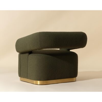 Aggie Swivel Lounge Chair - Copenhagen Olive 111482 111482 AGGIE SWIVEL LOUNGE CHAIR COPENHAGEN OLIVE 3