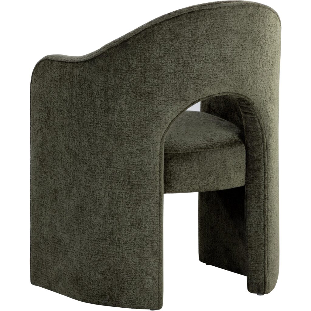 Anaya Dining Armchair - Bergen Olive - Image 4