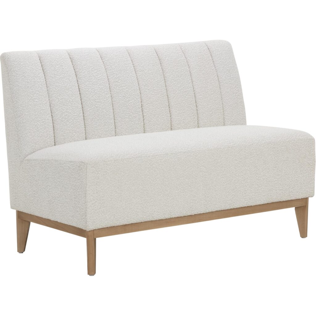 Kosovo Banquette - Natural - Copenhagen White