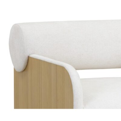 Coburn Lounge Chair - Eclipse White 111514 111514 COBURN LOUNGE CHAIR ECLIPSE WHITE 7