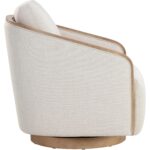 Tasia Swivel Lounge Chair - Effie Linen 10 Tasia Swivel Lounge Chair - Effie Linen 111544 111544 TASIA SWIVEL LOUNGE CHAIR EFFIE LINEN 2