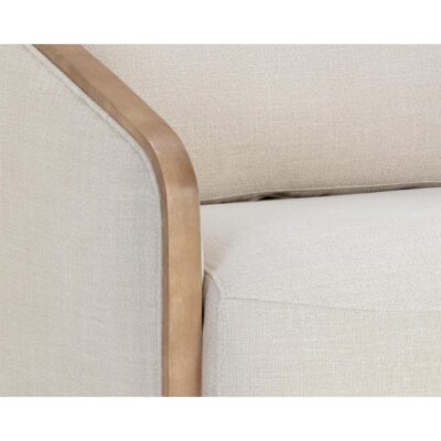 Tasia Swivel Lounge Chair - Effie Linen 111544 111544 TASIA SWIVEL LOUNGE CHAIR EFFIE LINEN 6