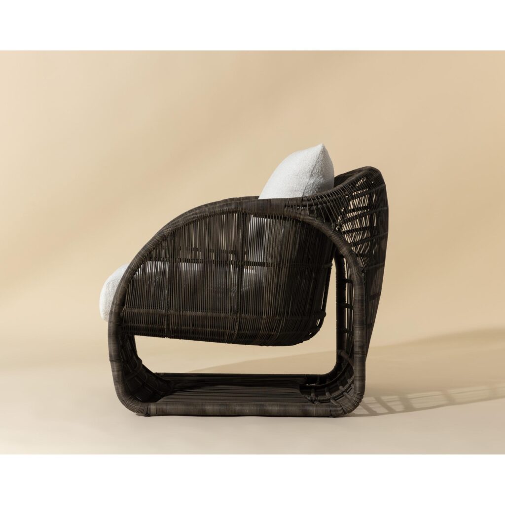 Tulum Lounge Chair - Louis Cream - Image 3