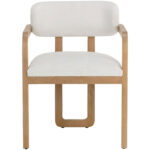 Madrone Dining Armchair - Rustic Oak - Heather Ivory Tweed 9 Madrone Dining Armchair - Rustic Oak - Heather Ivory Tweed 111584 111584 MADRONE DINING ARMCHAIR RUSTIC OAK HEATHER IVORY TWEED 1