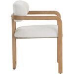 Madrone Dining Armchair - Rustic Oak - Heather Ivory Tweed 10 Madrone Dining Armchair - Rustic Oak - Heather Ivory Tweed 111584 111584 MADRONE DINING ARMCHAIR RUSTIC OAK HEATHER IVORY TWEED 2