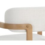 Madrone Dining Armchair - Rustic Oak - Heather Ivory Tweed 15 Madrone Dining Armchair - Rustic Oak - Heather Ivory Tweed 111584 111584 MADRONE DINING ARMCHAIR RUSTIC OAK HEATHER IVORY TWEED 8