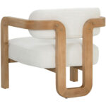 Madrone Lounge Chair - Rustic Oak - Heather Ivory Tweed 11 Madrone Lounge Chair - Rustic Oak - Heather Ivory Tweed 111586 111586 MADRONE LOUNGE CHAIR RUSTIC OAK HEATHER IVORY TWEED 3