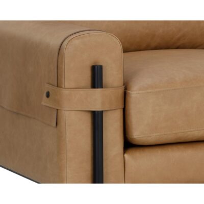 Camus Armchair - Ludlow Sesame Leather 111588 111588 CAMUS ARMCHAIR LUDLOW SESAME LEATHER 6