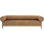 Bromley Sofa - Rustic Oak - Ludlow Sesame Leather 7 Bromley Sofa - Rustic Oak - Ludlow Sesame Leather 111589 111589 BROMLEY SOFA LUDLOW SESAME LEATHER 1