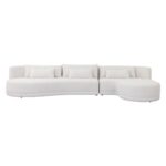 Laken Sofa Chaise - Raf - Copenhagen White 8 Laken Sofa Chaise - Raf - Copenhagen White 111591 111591 LAKEN SOFA CHAISE RAF COPENHAGEN WHITE 1