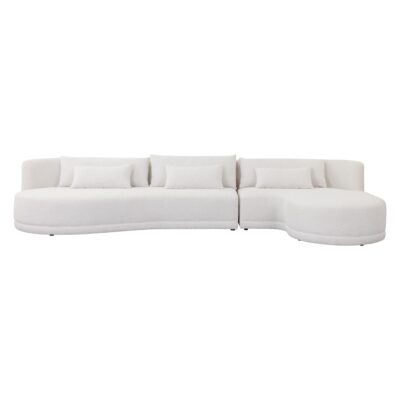 Laken Sofa Chaise - Raf - Copenhagen White 111591 111591 LAKEN SOFA CHAISE RAF COPENHAGEN WHITE 1