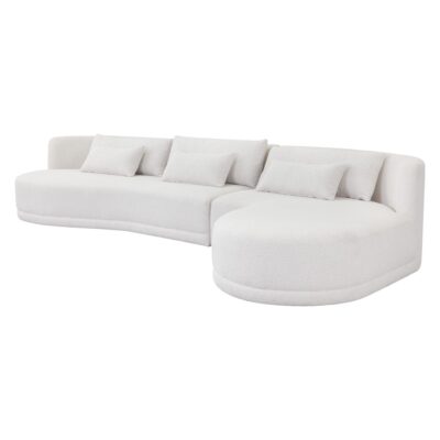 Laken Sofa Chaise - Raf - Copenhagen White 111591 111591 LAKEN SOFA CHAISE RAF COPENHAGEN WHITE 2