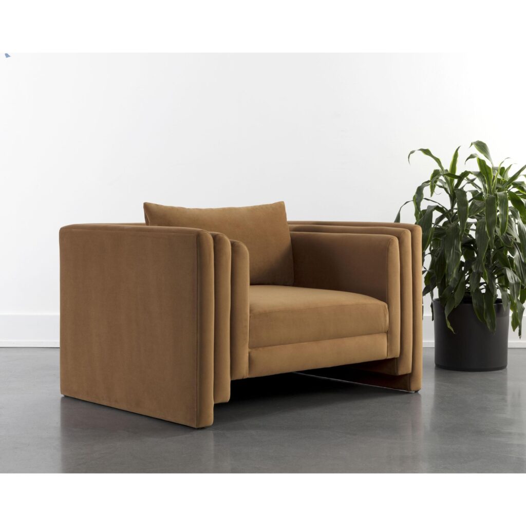 Kira Armchair - Meg Gold - Image 5