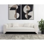 Kira Sofa - Heather Ivory Tweed 9 Kira Sofa - Heather Ivory Tweed 111653 111653 KIRA SOFA HEATHER IVORY TWEED 5