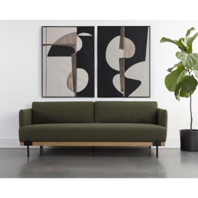 Saul Sofa - Copenhagen Olive 111657 111657 SAUL SOFA COPENHAGEN OLIVE 5