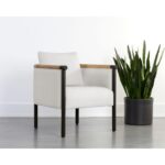 Wilder Lounge Chair - Heather Ivory Tweed 12 Wilder Lounge Chair - Heather Ivory Tweed 111658 111658 WILDER LOUNGE CHAIR HEATHER IVORY TWEED 5