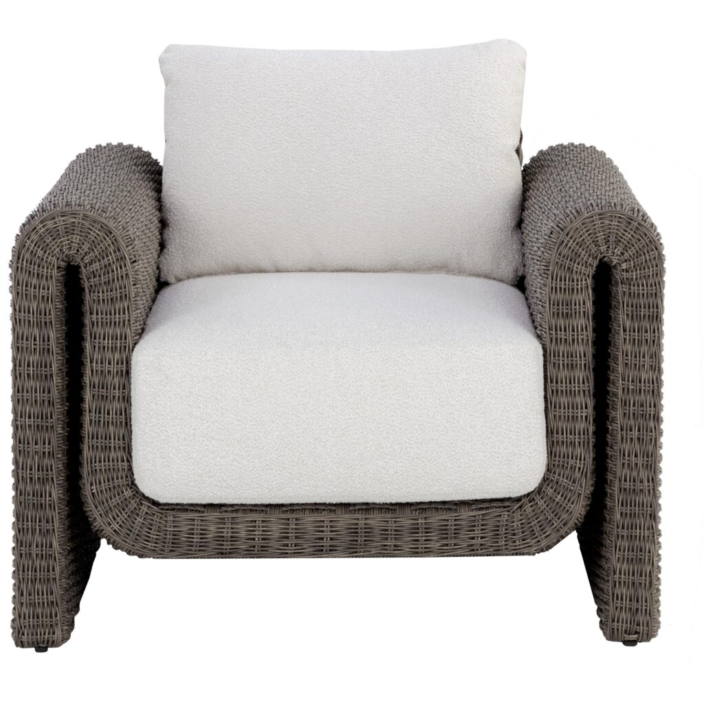 Tibi Lounge Chair - Grey / Louis Cream - Image 2