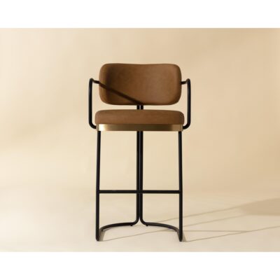 Jalen Barstool - Milliken Cognac 111701 111701 JALEN BARSTOOL MILLIKEN COGNAC 1