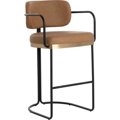 Jalen Barstool - Milliken Cognac 111701 111701 JALEN BARSTOOL MILLIKEN COGNAC 20