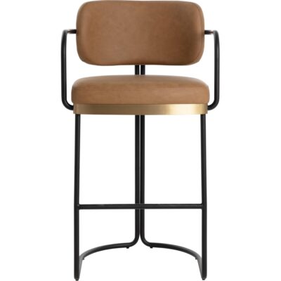 Jalen Barstool - Milliken Cognac 111701 111701 JALEN BARSTOOL MILLIKEN COGNAC 21