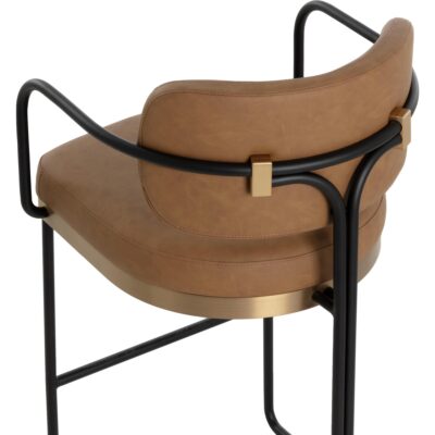 Jalen Barstool - Milliken Cognac 111701 111701 JALEN BARSTOOL MILLIKEN COGNAC 26