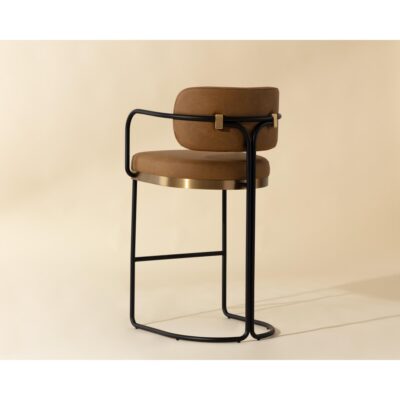 Jalen Barstool - Milliken Cognac 111701 111701 JALEN BARSTOOL MILLIKEN COGNAC 3